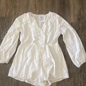 Princess Polly white romper